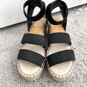 Black Strap Wedges